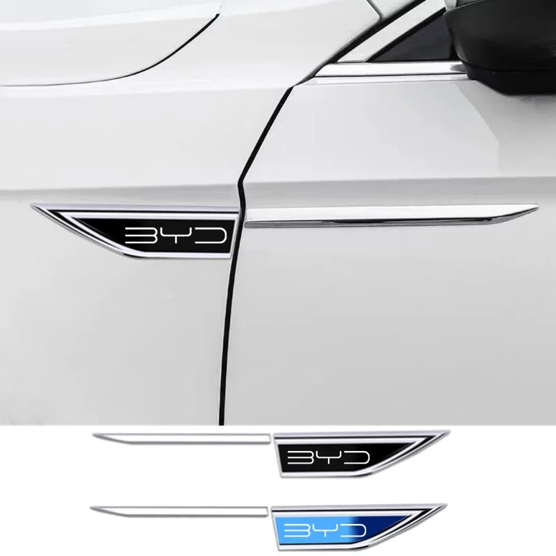 25x3cm Side Fender Badge Sticker for BYD Cars