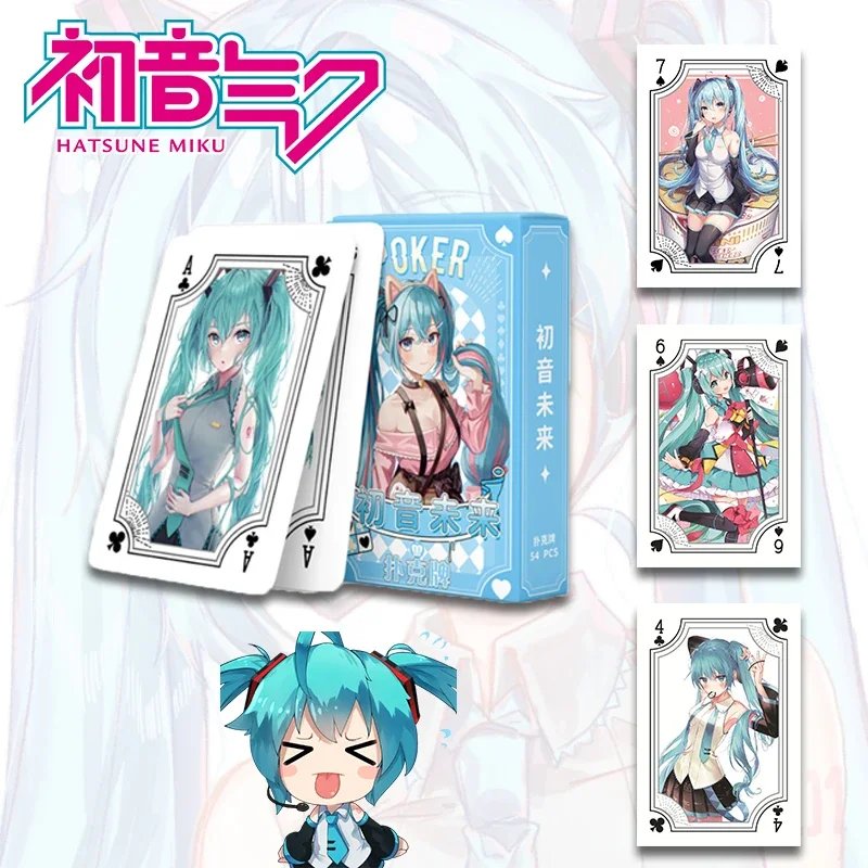 Hatsune Miku 54-Card LOMO Poker Deck – Collector Gift