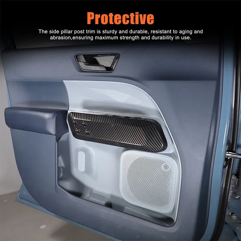 ABS Carbon Door Handle Trim – Ford Maverick Lariat 2022-25