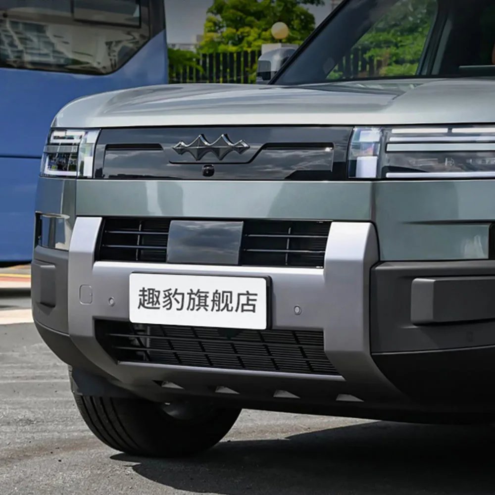 BYD Leopard Titanium 7 Logo Sticker Review — Blackened Front & Rear Grille Upgrade