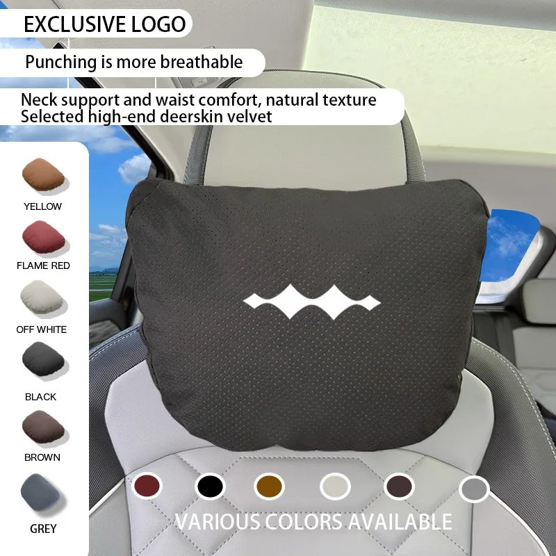 BYD Car Seat Lumbar & Neck Support Pillow