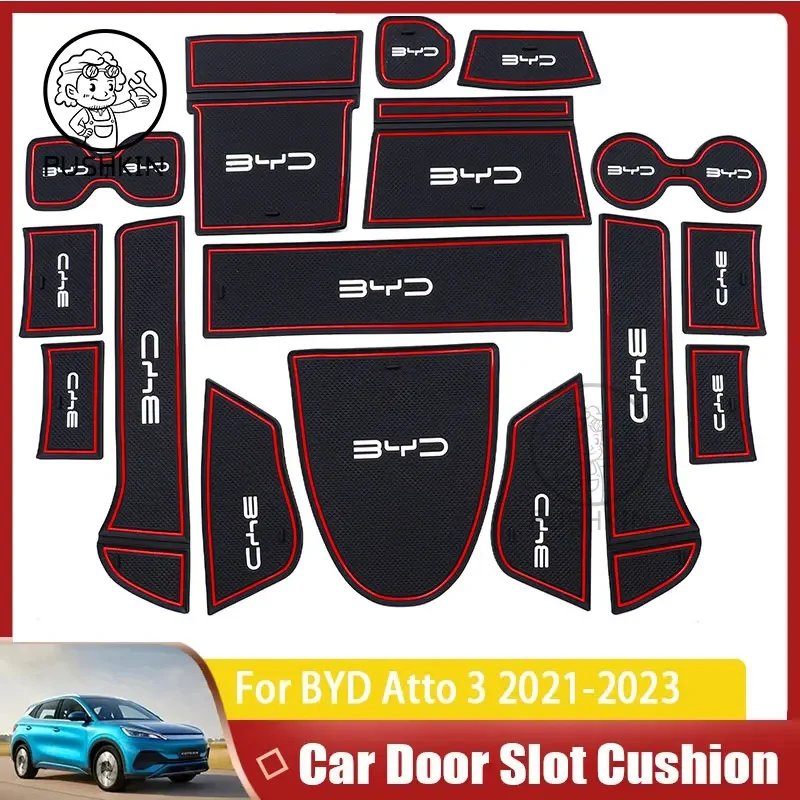 BYD Atto 3 (2022-2023) Silicone Non-Slip Slot Mat