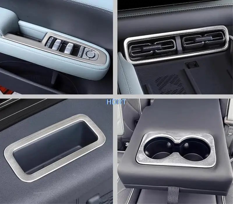 BYD Leopard 5 2023+ Cup Holder, Vent & Light Trim Kit