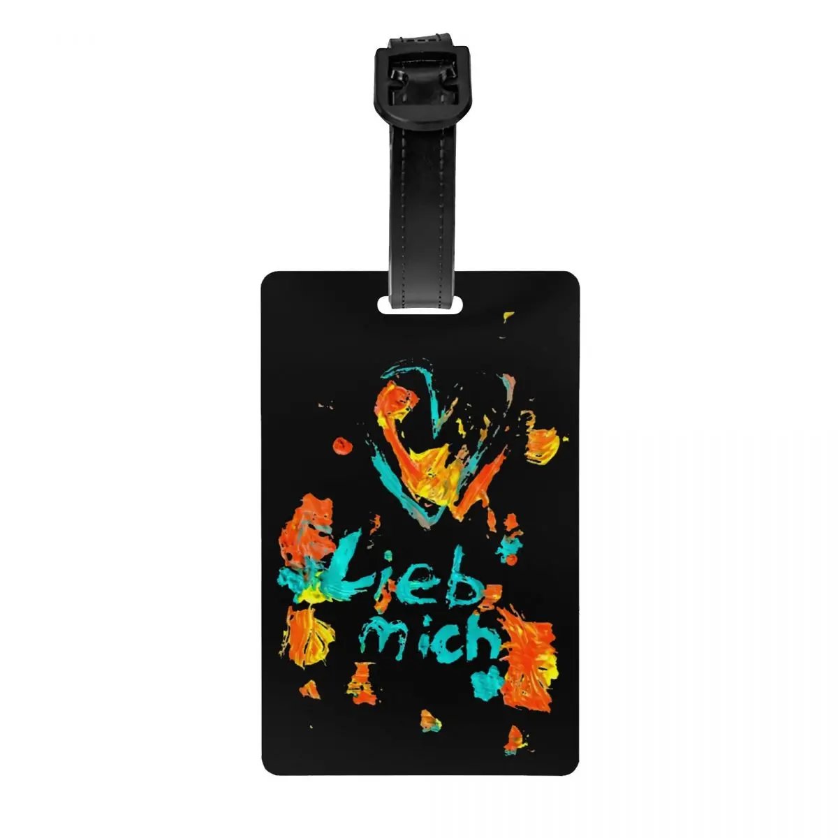 Custom Ayliva ‘Liebe Mich’ Luggage Tag – Suitcase ID