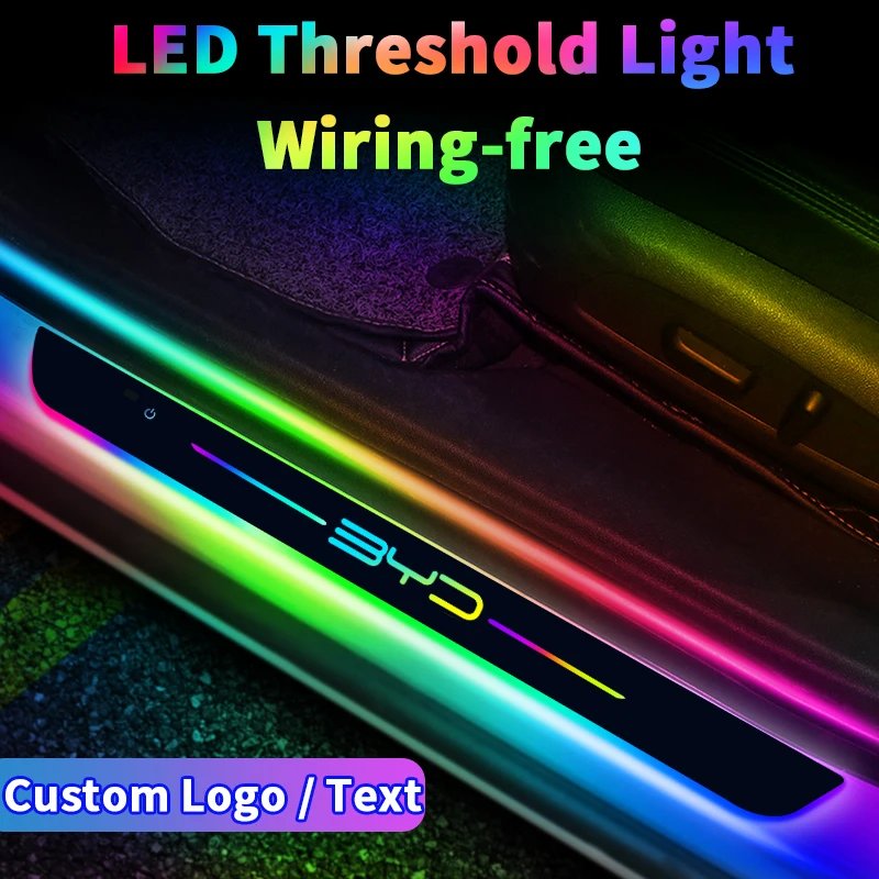 BYD Atto 3/Yuan/Song/Han 2022-2023 LED Logo Door Lights