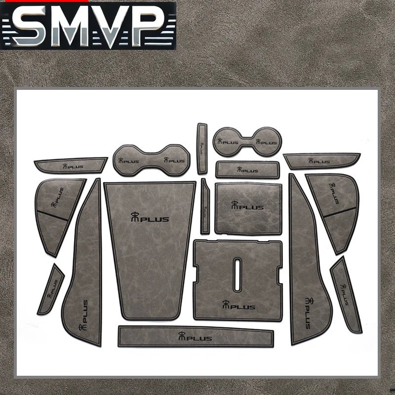 BYD Song Plus 2021-2023 PU Leather Non-Slip Door Cup Mats