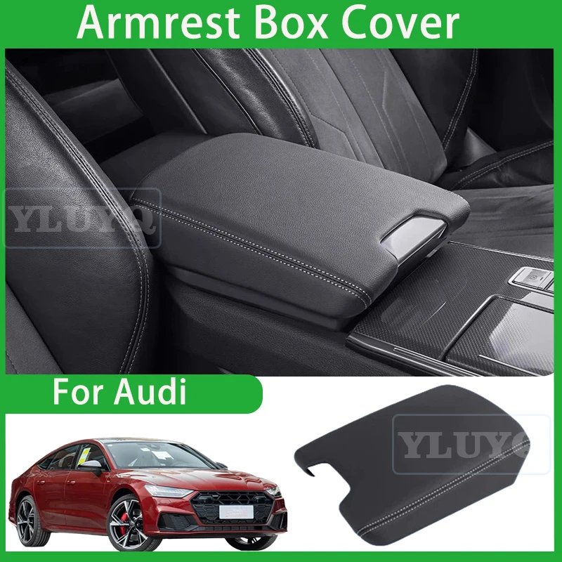 Leather Center Armrest Cover for Audi A4/A5/A6/A7/Q5