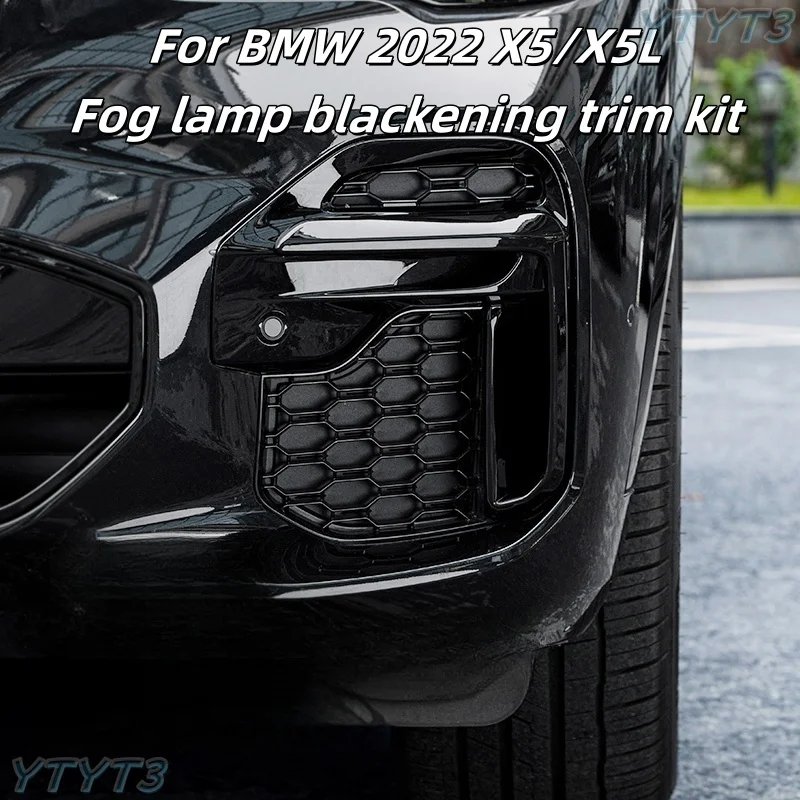 BMW X5L G18 Front Fog Lamp Metal Fang Bumper Trim