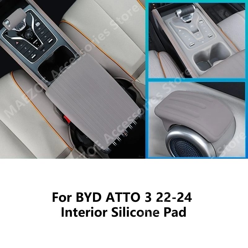 BYD Atto 3 2022-2024 Non-Slip Silicone Interior Pads