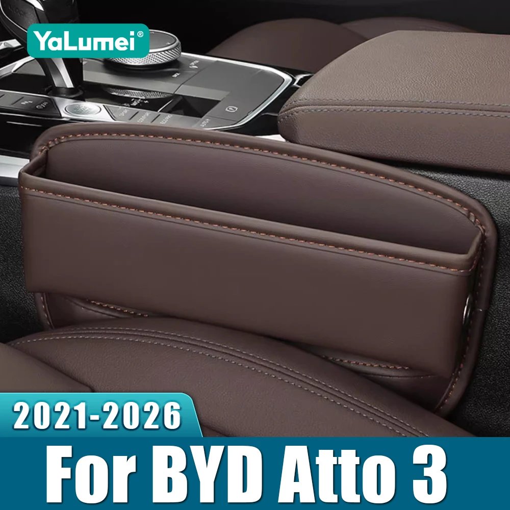 BYD Atto 3/Yuan Plus Gap Organizer – Cup & Phone Holder