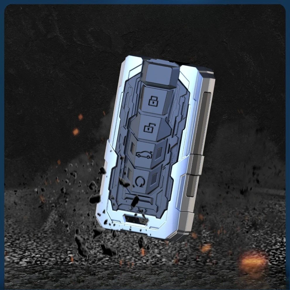 BYD Metal Key Case – Drop-Resistant Dolphin, Seal, ATTO3