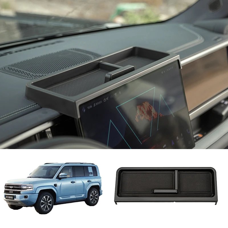 Hidden Non-Slip Rear Dash Tray for BYD Leopard 5 & Denza B5