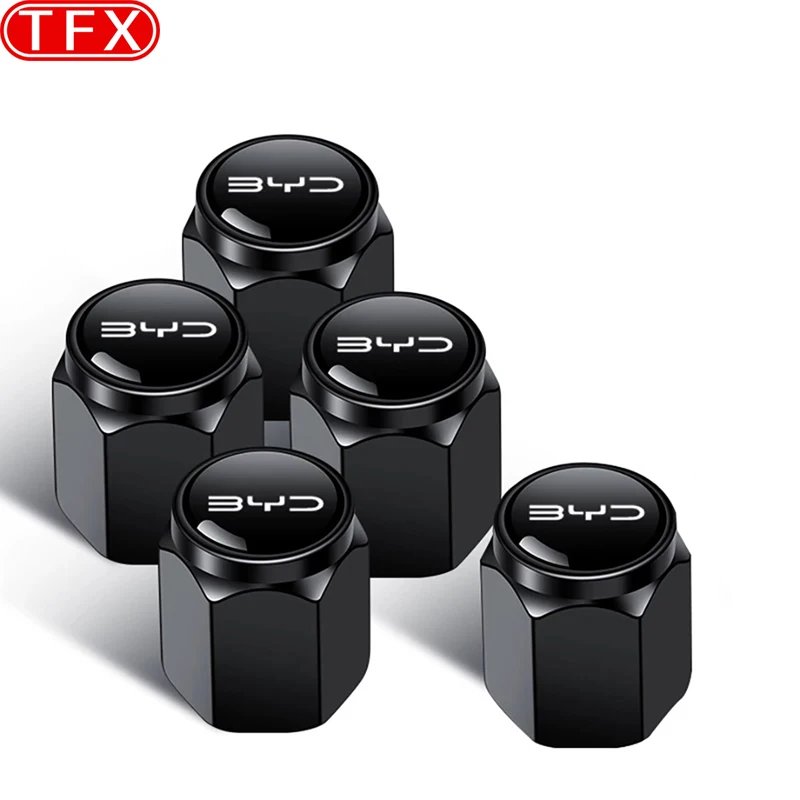BYD Sealion 7 2024-2025 Anti-Theft Tire Valve Stem Caps