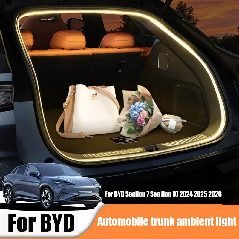 BYD Sealion 7 Trunk Ambient Lighting Kit Plug-in 2024-26