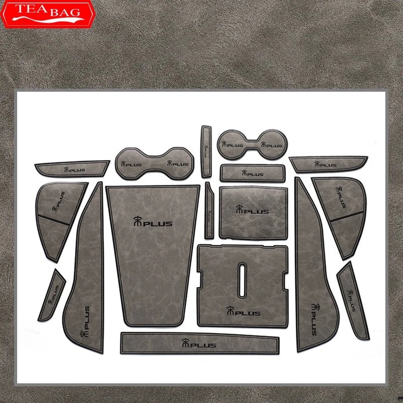 BYD Song Plus 2021-23 PU Leather Non-Slip Door Slot Mats