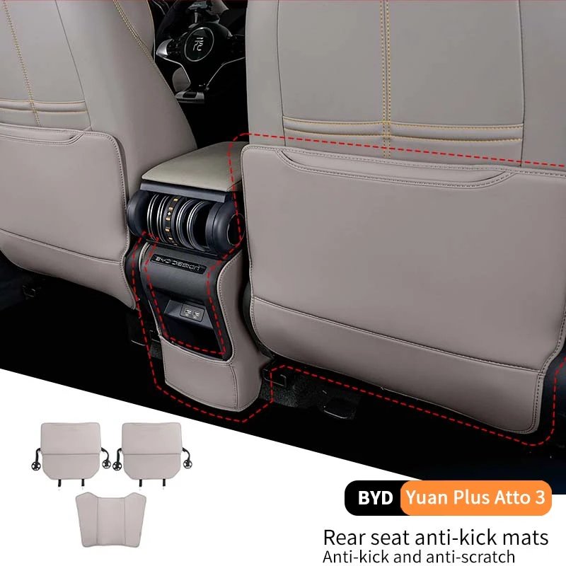 BYD Yuan Plus Atto 3 2025 Half-Seat Protector – Waterproof