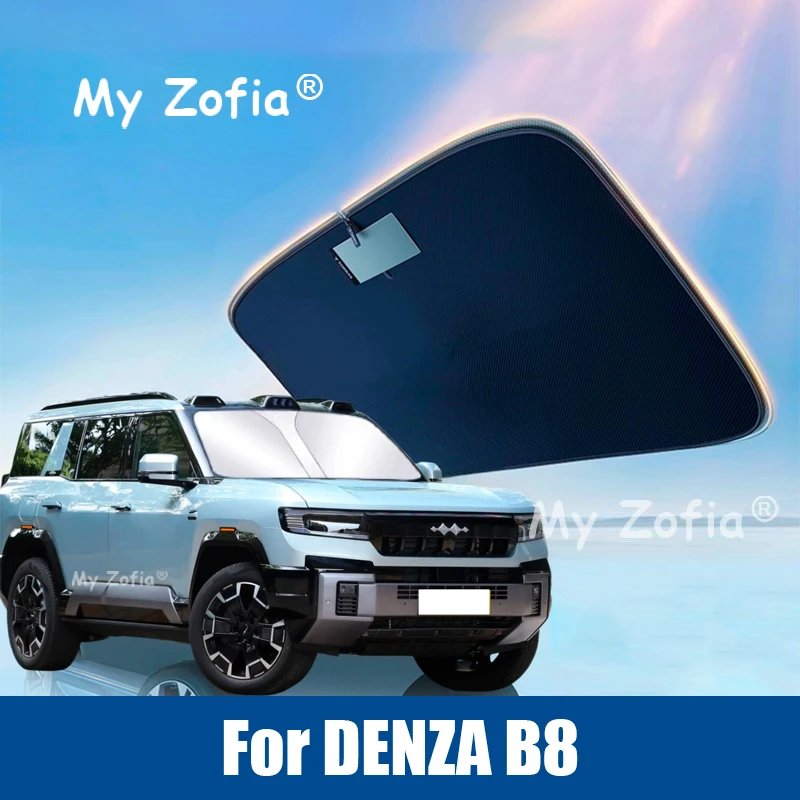 DENZA B8 Leopard 8 2025-2026 UV Windshield Sunshade