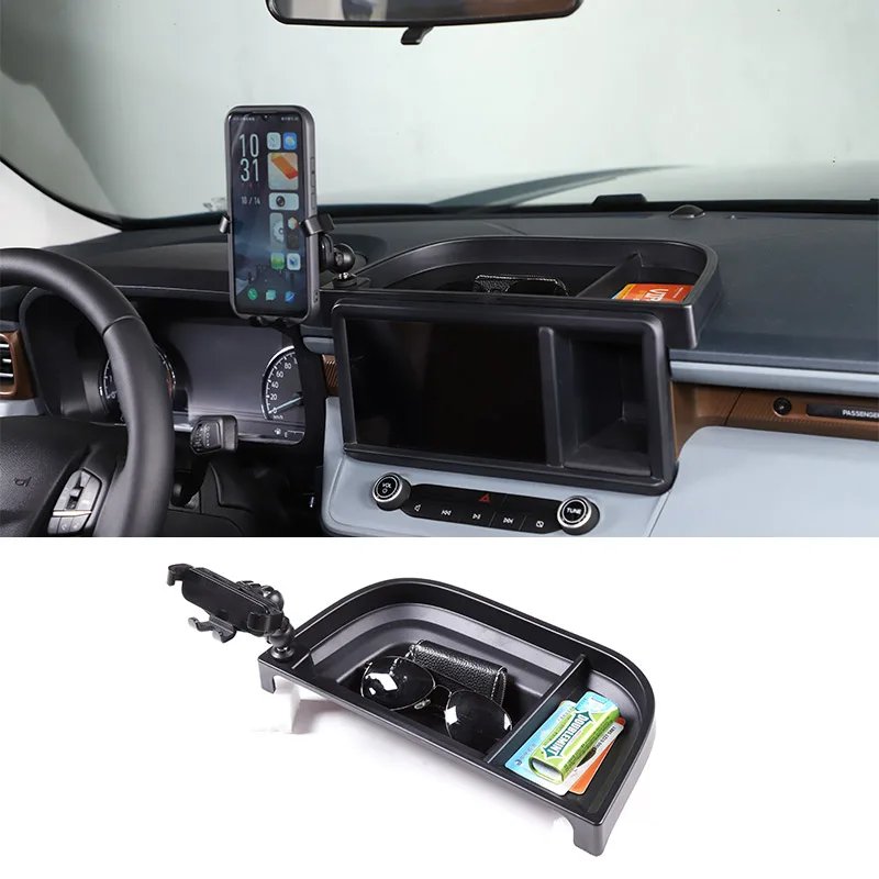 Ford Maverick 2022-2025 Black Dashboard Phone Holder Tray