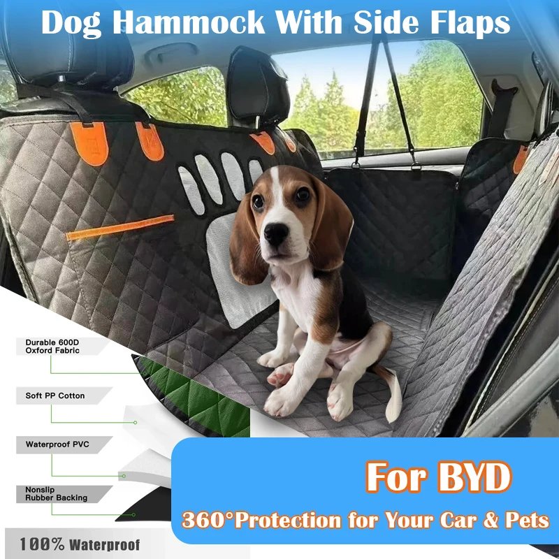 Waterproof Dog Seat Cover w/ Mesh – BYD Atto3 & Yuan+