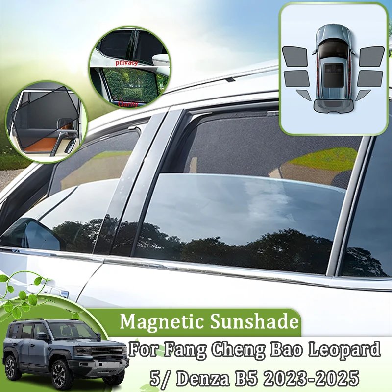 Magnetic Sunshades for BYD Leopard 5 & Denza B5 (2023-25)