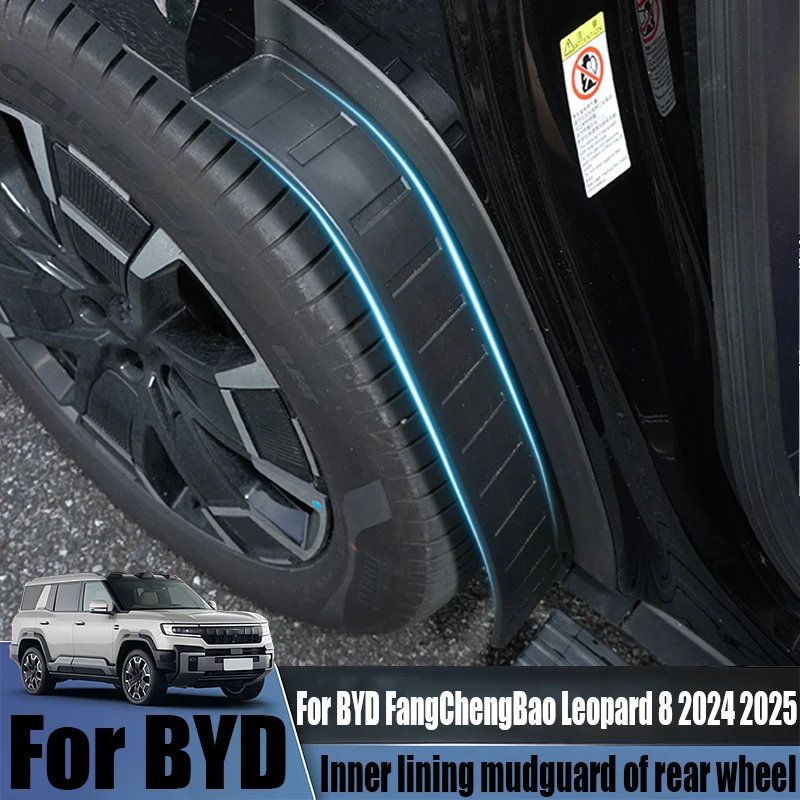 Rear Mudguard Liner for BYD FangChengBao Leopard 8 (24-25)
