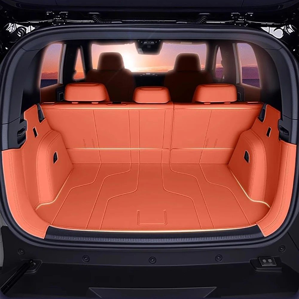 2025 BYD Equation Leopard Titanium 7 Trunk Cushion Review — Waterproof Fully Enclosed Interior Upgrade