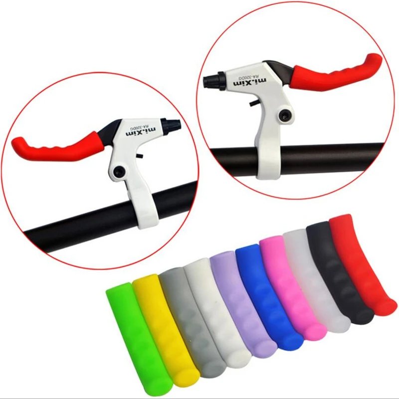 Silicone Bike Brake Lever Covers – Anti-Slip Pair