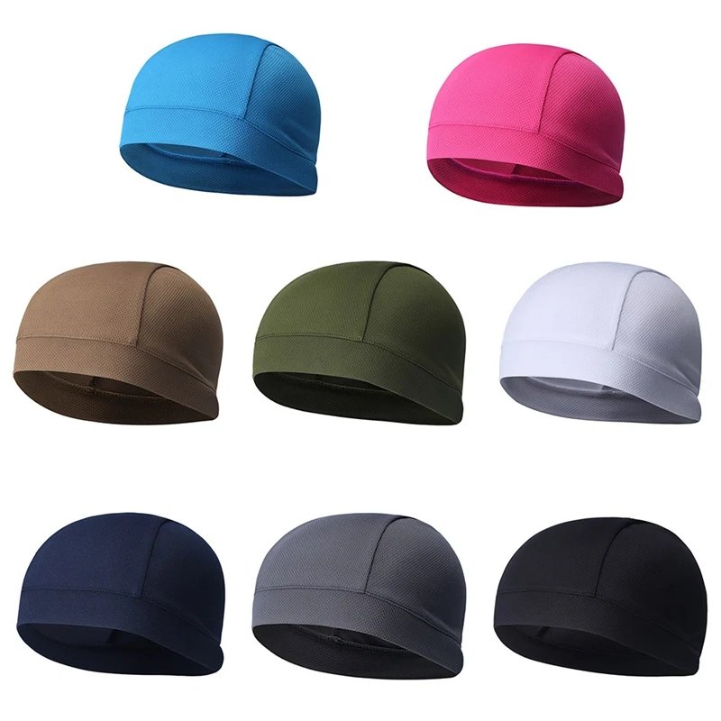 Cooling Skull Cap Breathable Sweat-Wicking Running/Cycling