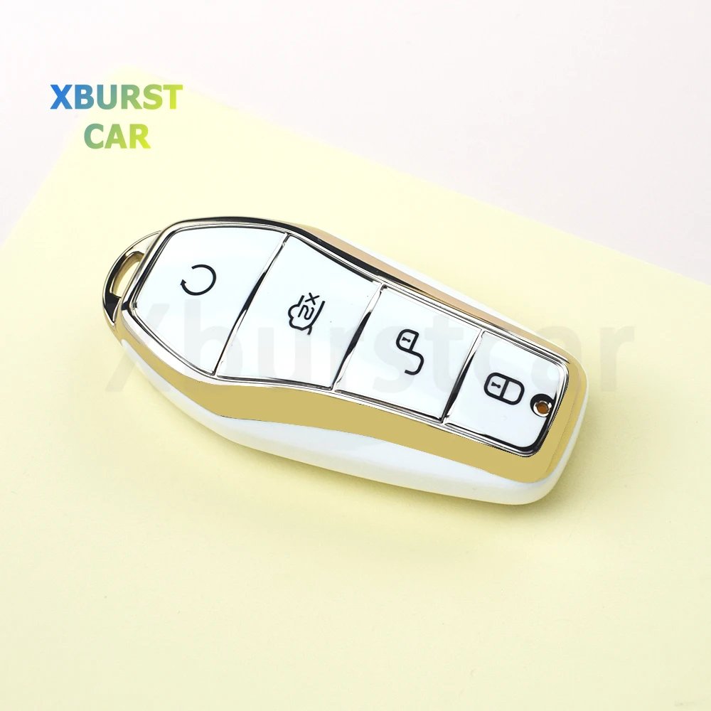 Premium TPU Key Fob Case for BYD Song Plus, Atto 3, Han