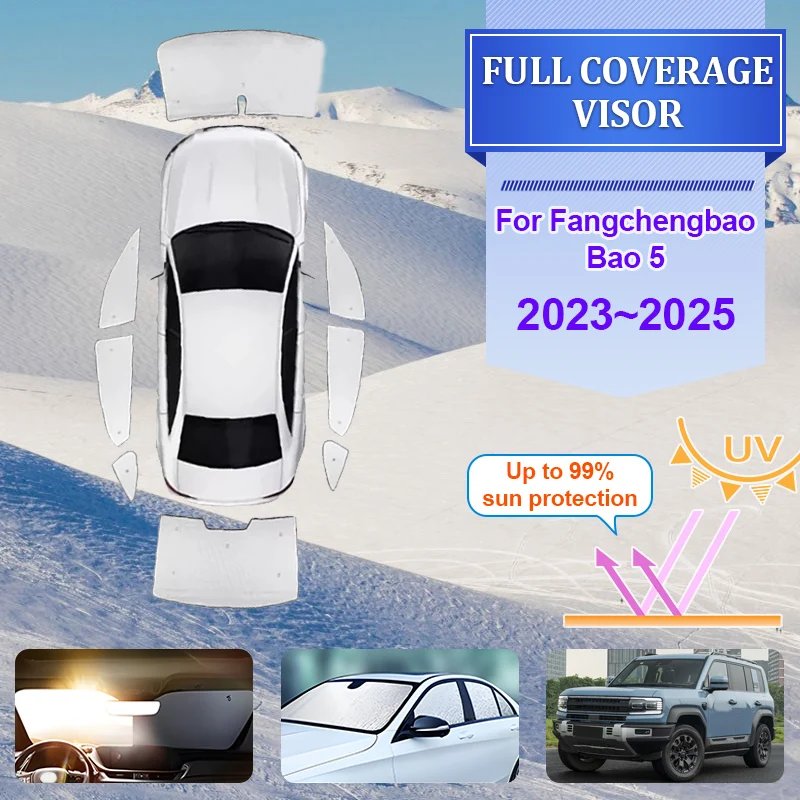 BYD Sunshade for Fang Cheng Bao, Leopard 5, Denza B5 2023-25