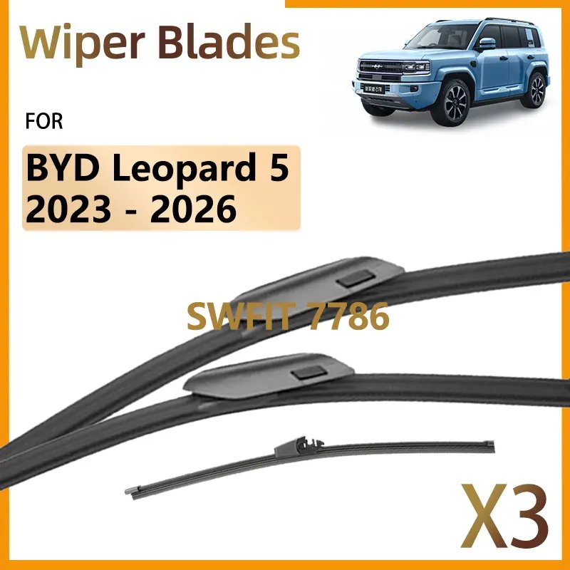 Wiper Blades for BYD Fang Cheng Bao & Denza B5 (2023-26)