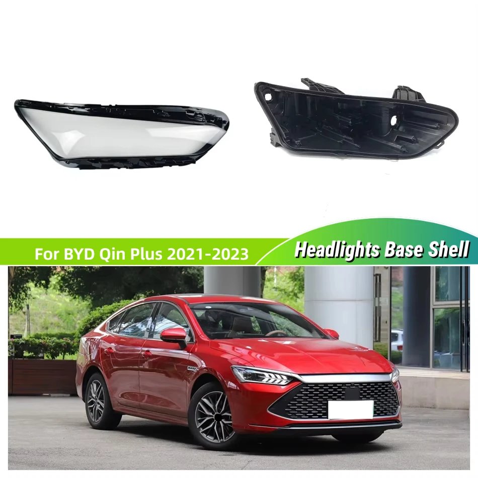 Replacement Headlight Lens for BYD Qin Plus 2021-2023