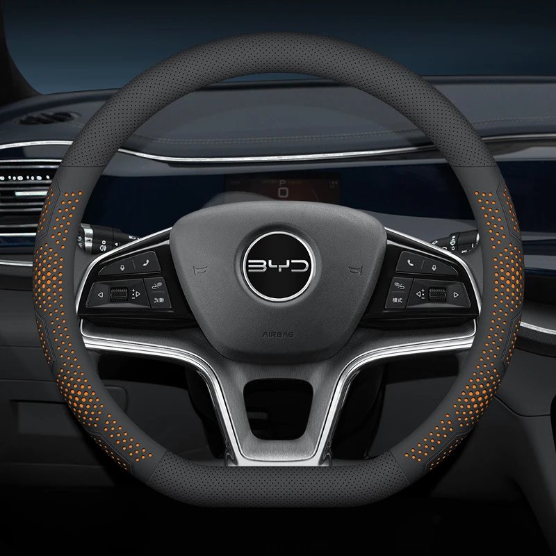 BYD Steering Wheel Cover Set – Fits Han, Seal, Dolphin