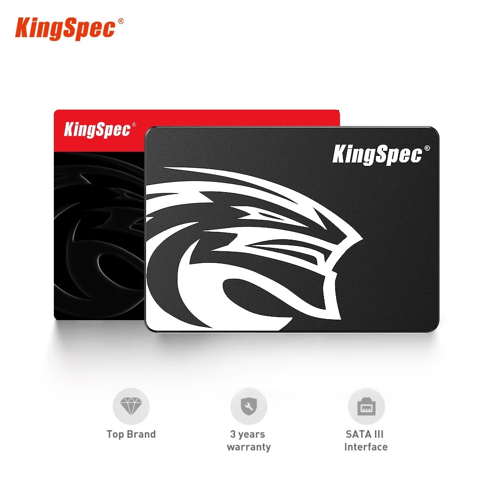 KingSpec 2.5-inch SATA Internal SSD 120GB-4TB for Laptop/PC