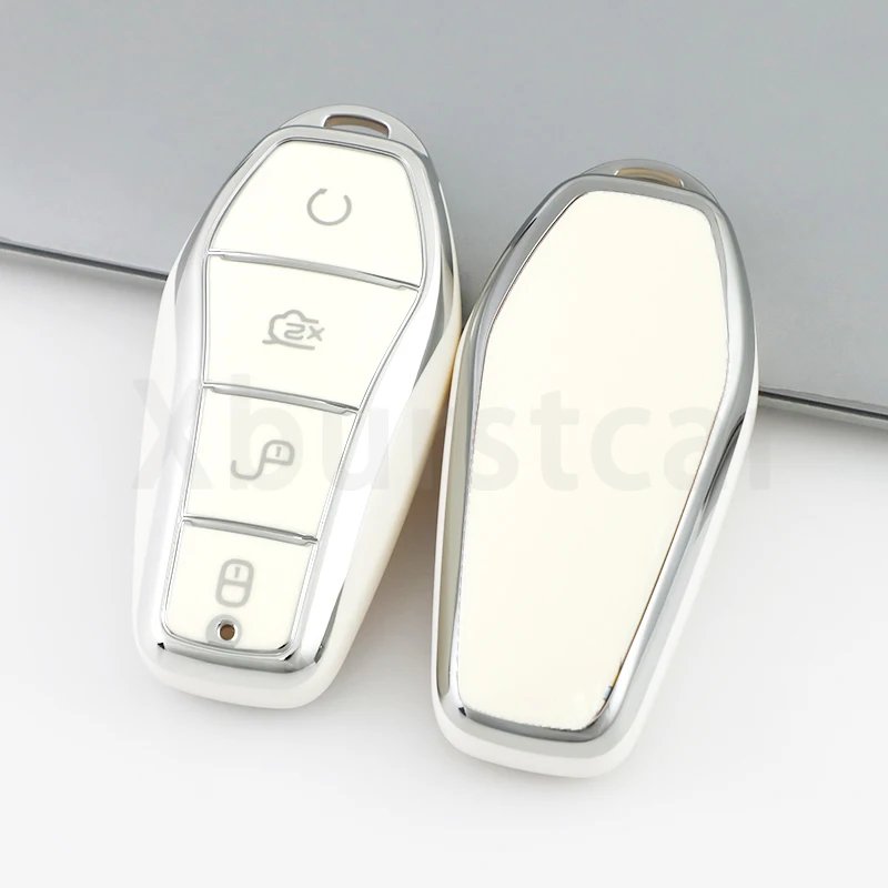 TPU Smart Key Shell for BYD Dolphin, Song Plus, Atto 3