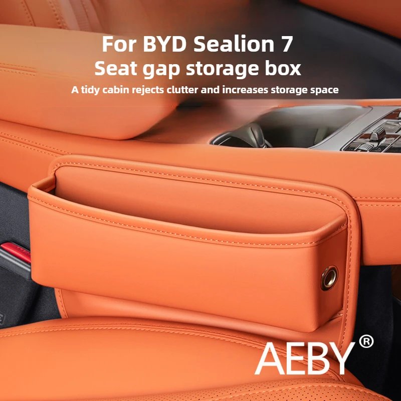 BYD Sealion 7 Gap Organizer – Waterproof Cup/Phone Holder