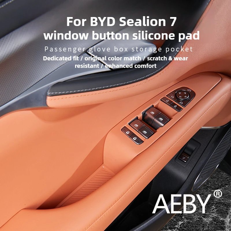 AEBY Silicone Window Switch Cover for BYD Sealion 7 (2024)