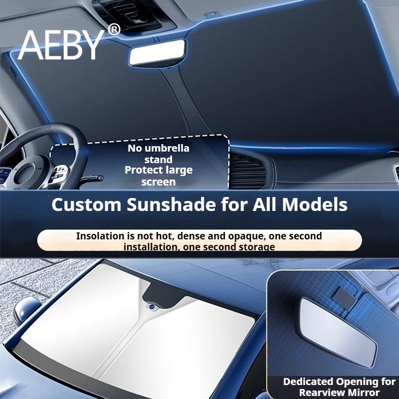 Foldable Windshield Sunshade for BYD Sealion 7 (2024)