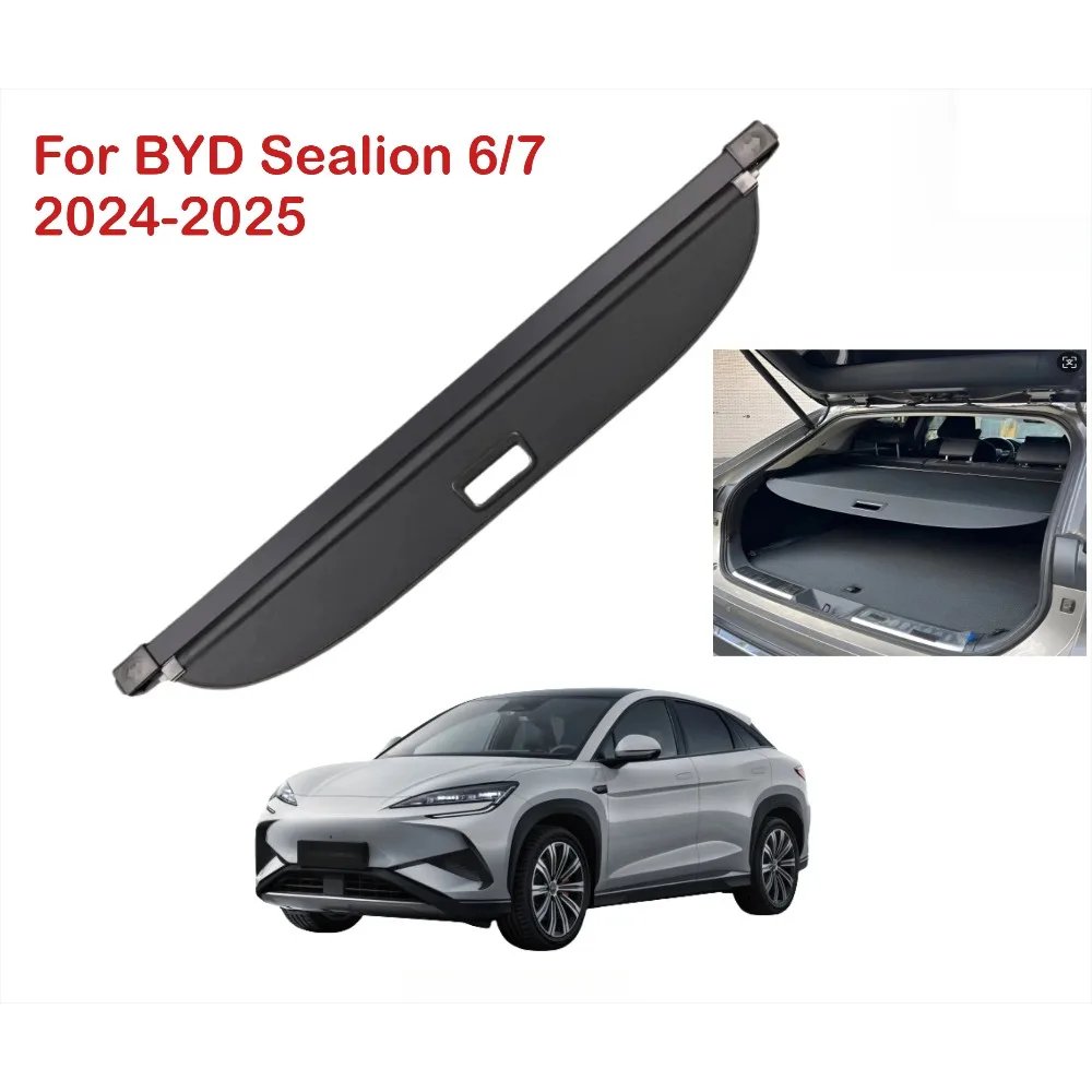 BYD Sealion 6/7 Rear Trunk Cargo Cover Organizer 2024-25