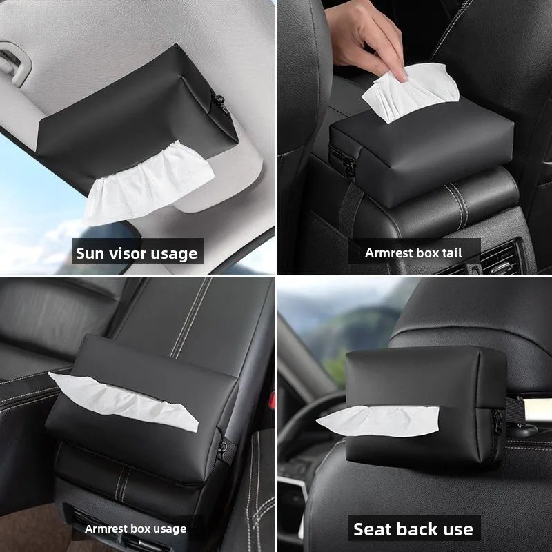 BYD Sealion 7 2024-25 Sun Visor Tissue Bag with Zipper
