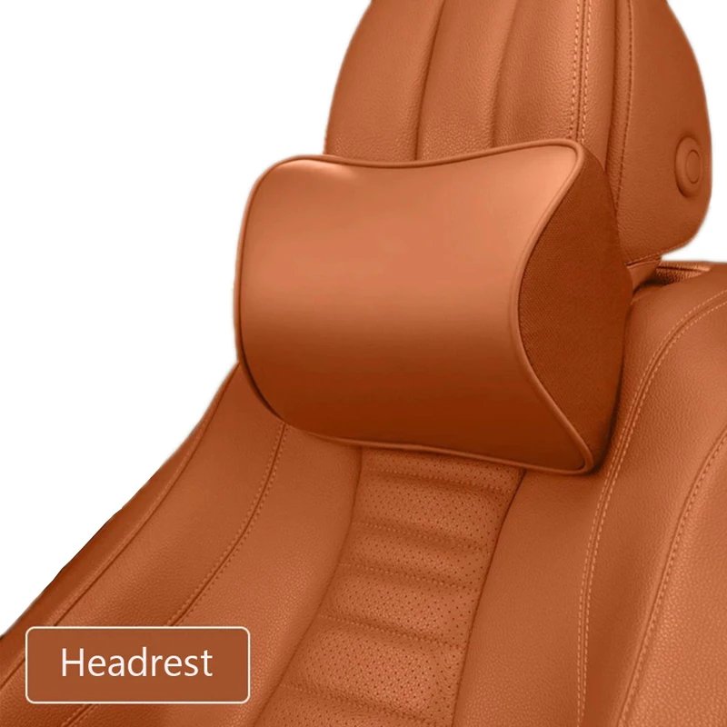 Nappa Leather Car Headrest Pillow for BYD Tang/Yuan/Qin+