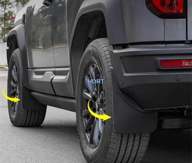 BYD Leopard 5 2023+ Front & Rear Mud Flaps Set