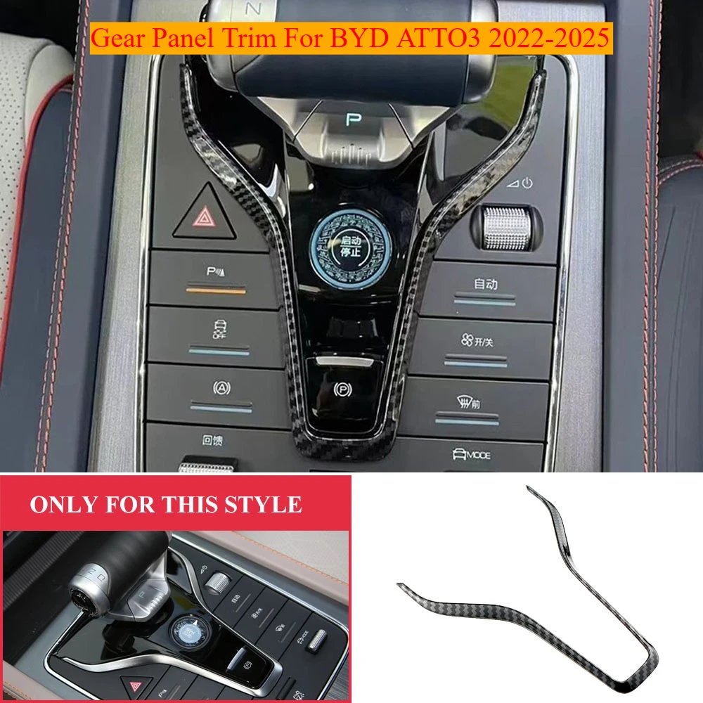 BYD ATTO 3 Gear Shift Panel Trim Interior ABS 2022-2024