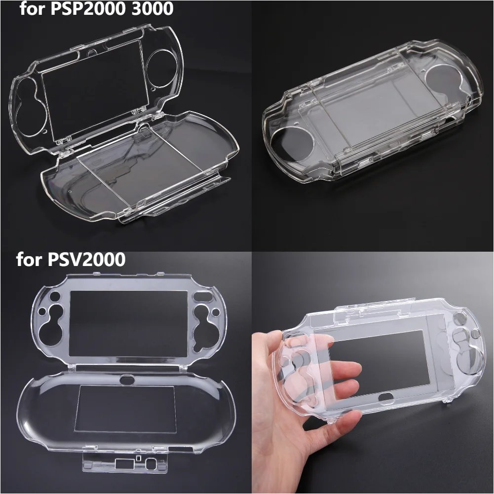 Crystal Clear Hard Case for PSP 2000/3000 & PS Vita 2000