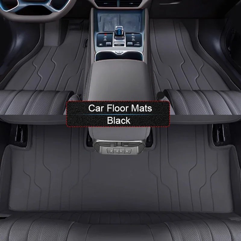 Custom Nappa Leather Waterproof Floor Mats BYD Sealion 7 EV