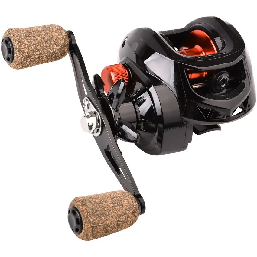 Baitcasting Reel 18+1BB 7.2:1 All-Metal Spool 22lb Drag