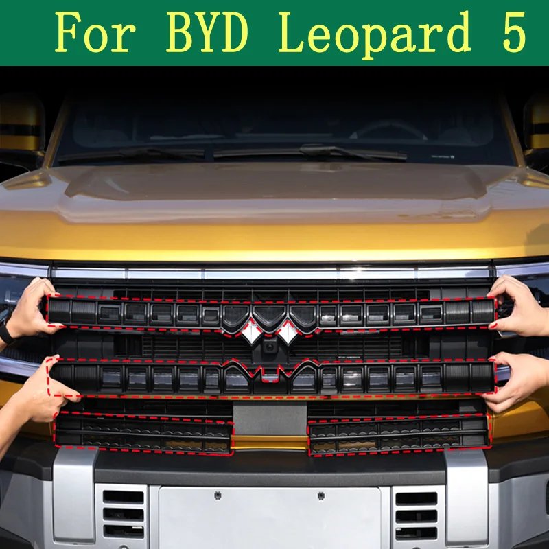 BYD Leopard 5 Front Mesh Grille Radiator Guard 2023-24