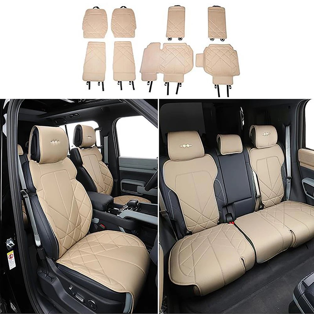 Breathable Four-Season Leather Seat Cover for BYD Leopard 5