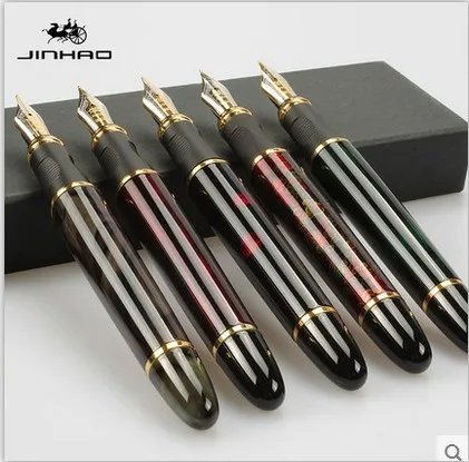 Jinhao X450 1.0mm Calligraphy Fountain Pen – Luxury Metal