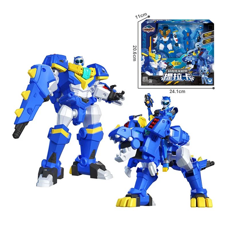 MiniForce 2 Super Dino Transforming Robot Action Figure